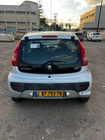 מודעת רכב פיג'ו 107