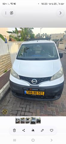 מודעת רכב ניסאן NV200