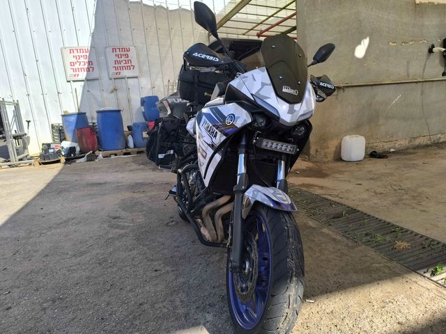 מודעת רכב ימאהה MT-07 TRACER