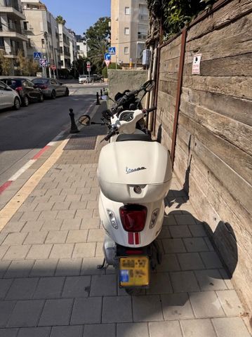 מודעת רכב פיאג'ו וספה ספרינט 125