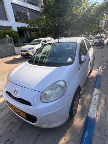 מודעת רכב ניסאן מיקרה