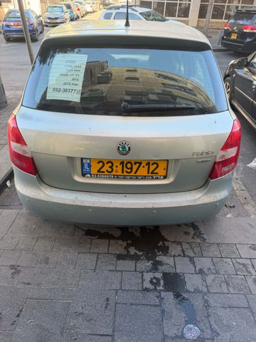 מודעת רכב סקודה פאביה