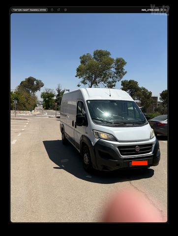 מודעת רכב פיאט דוקאטו