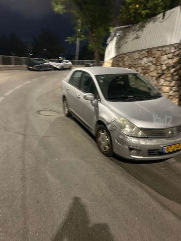 מודעת רכב ניסאן טידה