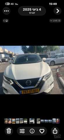 מודעת רכב ניסאן קשקאי