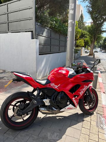מודעת רכב קאוואסאקי נינג'ה 650