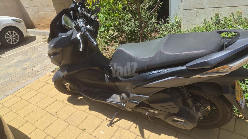 מודעת רכב סאן יאנג ג'ט איקס 125