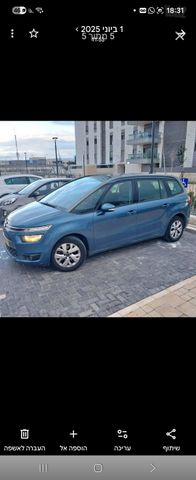 מודעת רכב סיטרואן C4 פיקאסו