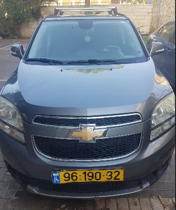 מודעת רכב שברולט אורלנדו
