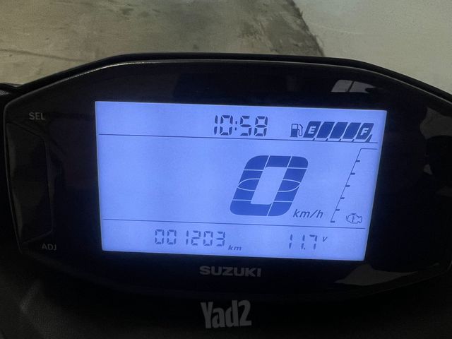 מודעת רכב סוזוקי בורגמן 125