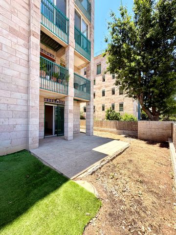 דירת גן להשכרה בירושלים (תיווך) — 3