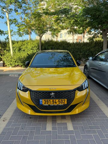 מודעת רכב פיג'ו 208