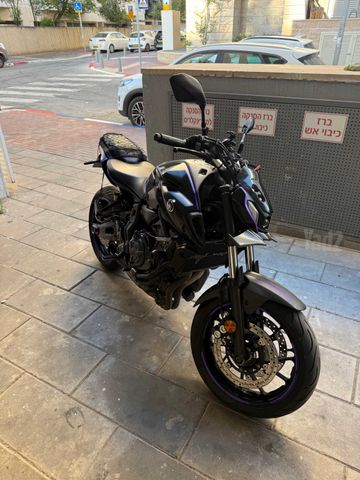 מודעת רכב ימאהה MT 07