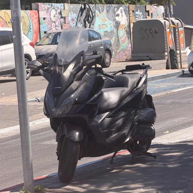 מודעת רכב הונדה FORZA125