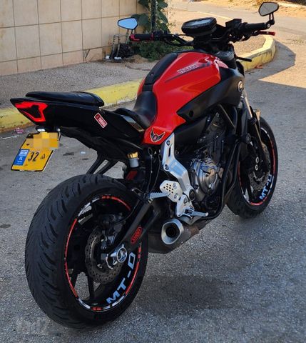 מודעת רכב ימאהה MT 07
