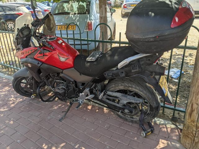 מודעת רכב סוזוקי וי-סטרום 250
