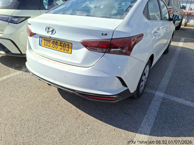 מודעת רכב יונדאי אקסנט i25
