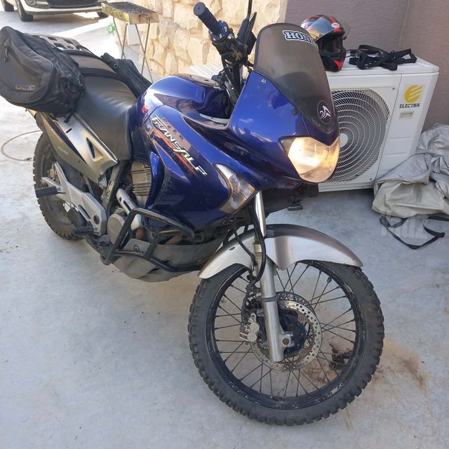 מודעת רכב הונדה טרנסאלפ 650