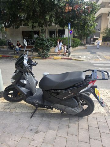 מודעת רכב קימקו אג'יליטי סיטי 125