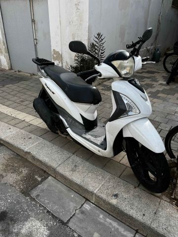 מודעת רכב סאן יאנג סימפוני 125