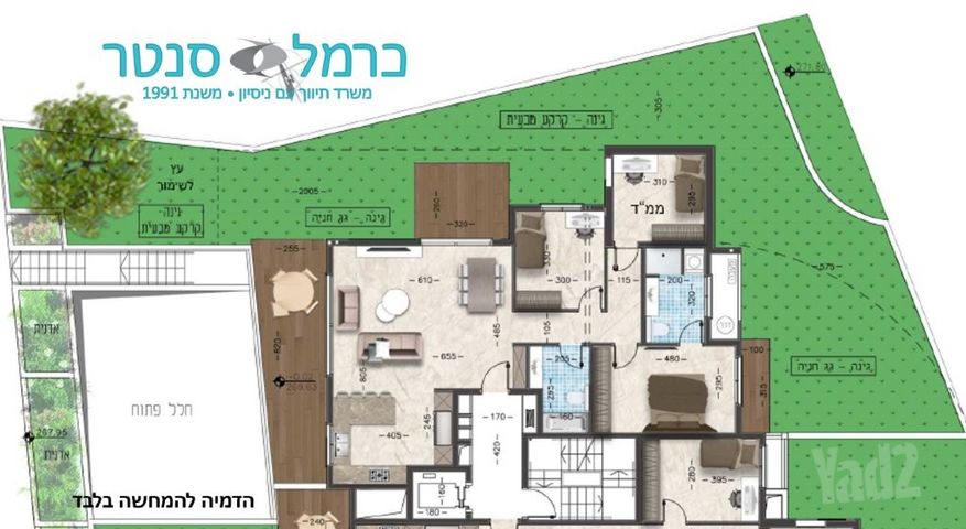 מודעת נכס, כרמליה, חיפה