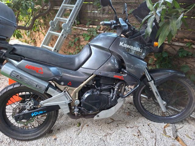 מודעת רכב קאוואסאקי KLE500
