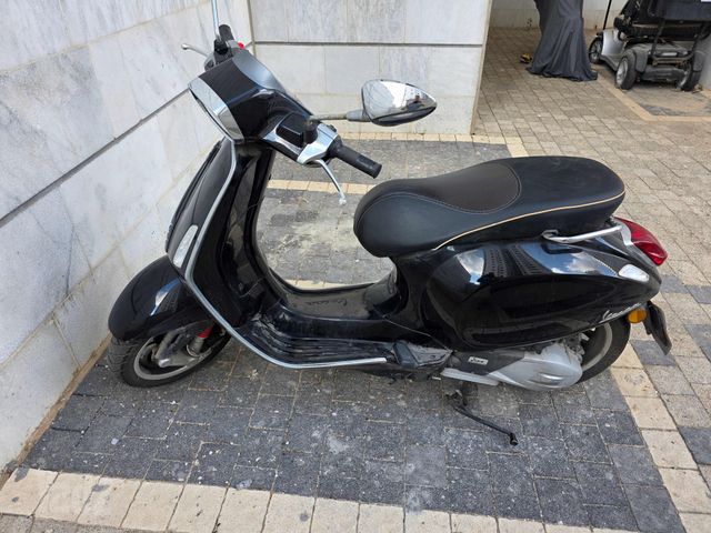 מודעת רכב פיאג'ו וספה ספרינט 125