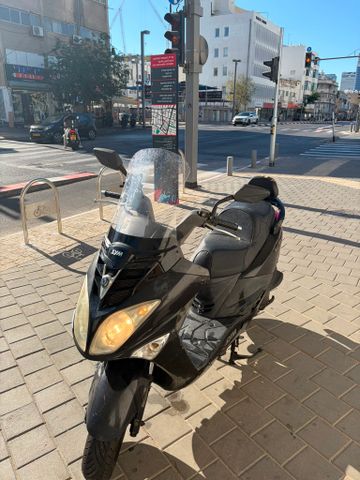 מודעת רכב סאן יאנג ג'וי רייד 125