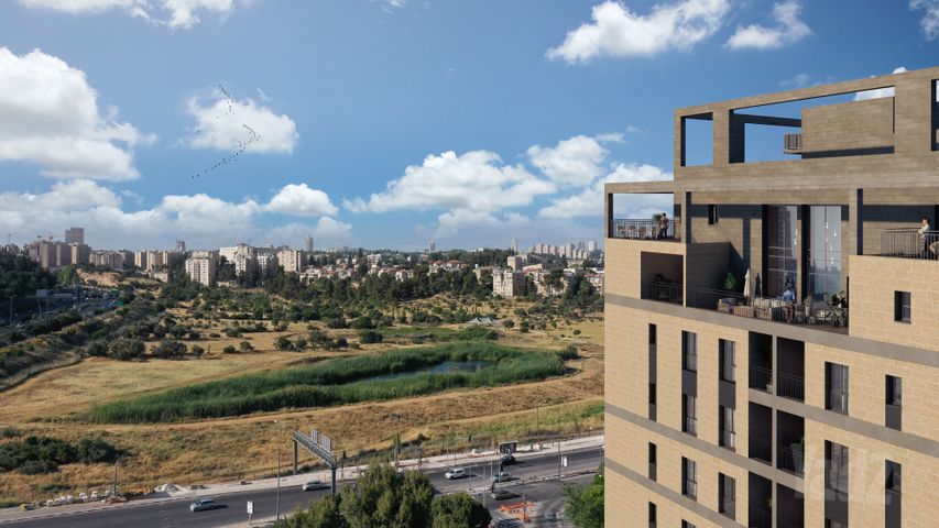 גג/ פנטהאוז להשכרה בירושלים — 2