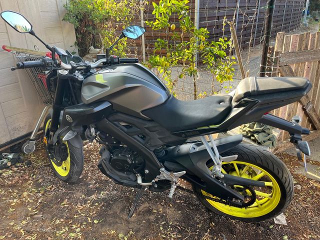 מודעת רכב ימאהה MT125