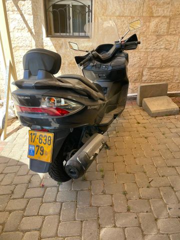 מודעת רכב סוזוקי בורגמן 400 A