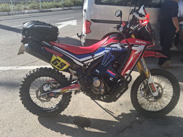 מודעת רכב הונדה CRF250 RALLY