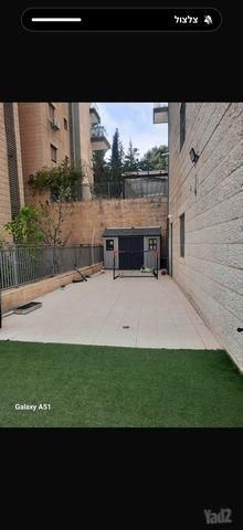 דירת גן להשכרה בירושלים — 4