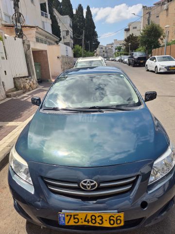 מודעת רכב טויוטה קורולה