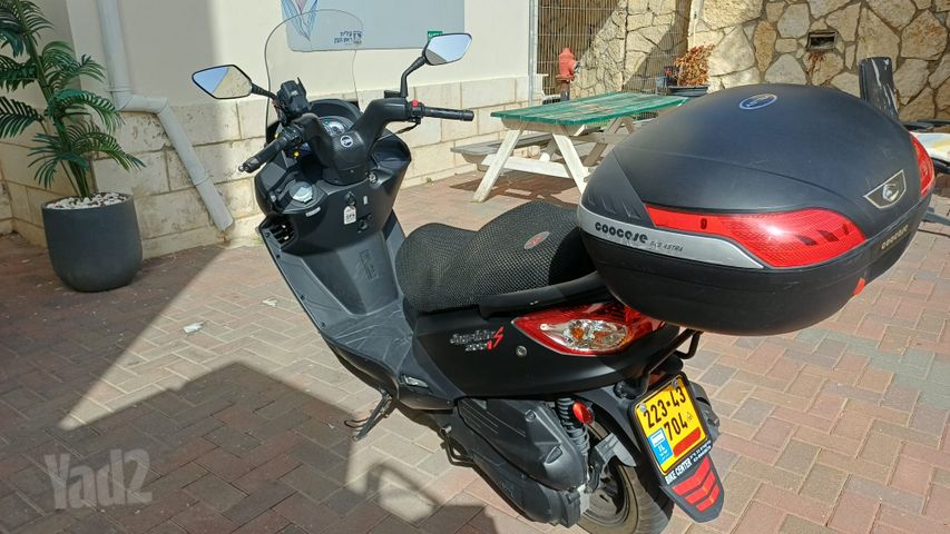 מודעת רכב סאן יאנג ג'וי רייד 200