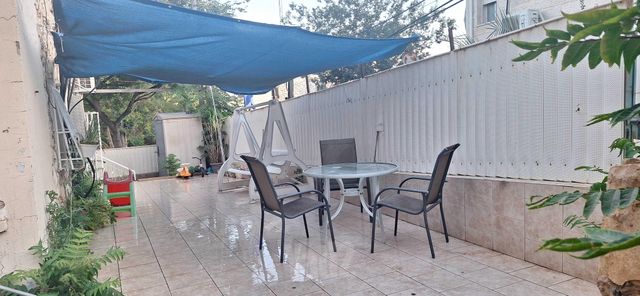 דירת גן, יצחק שדה 6, קטמונים, ירושלים