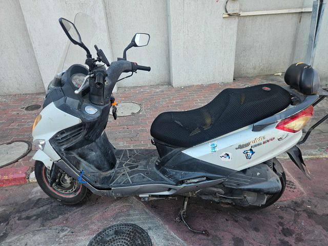 מודעת רכב סאן יאנג ג'וי רייד 125
