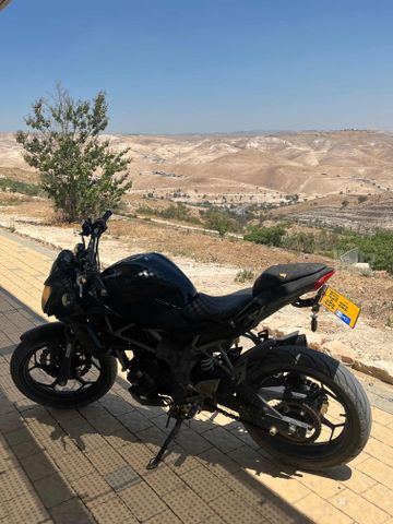 מודעת רכב קאוואסאקי Z250
