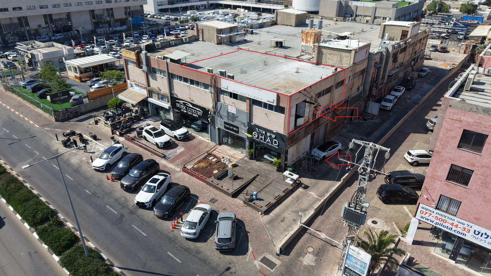 חנויות/ שטח מסחרי, דוד סחרוב, מב"ת מערב, אזור תעשייה חדש, ראשון לציון