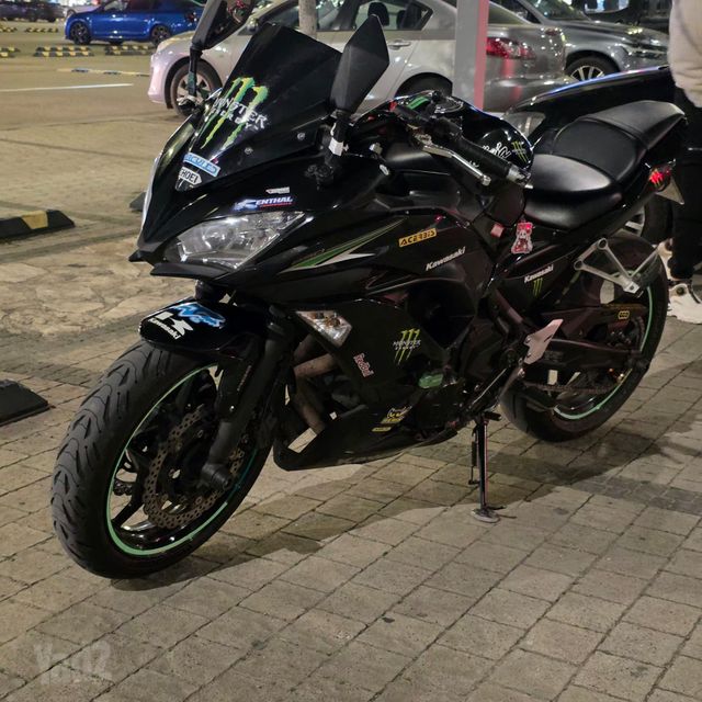 מודעת רכב קאוואסאקי נינג'ה 650