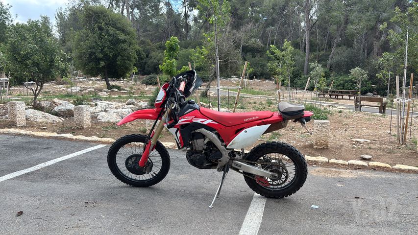 מודעת רכב הונדה CRF450L