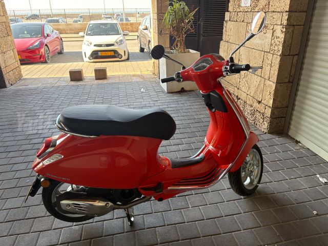 מודעת רכב פיאג'ו וספה פרימוורה 125