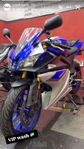 מודעת רכב ימאהה YZF-R125