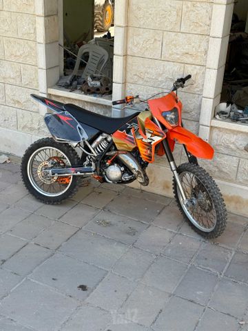 מודעת רכב KTM Enduro EXC 125
