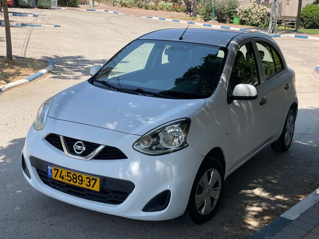 מודעת רכב ניסאן מיקרה