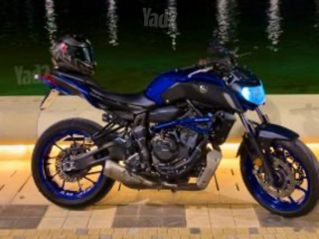 מודעת רכב ימאהה MT 07
