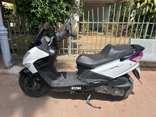 מודעת רכב סאן יאנג ג'וי רייד 125