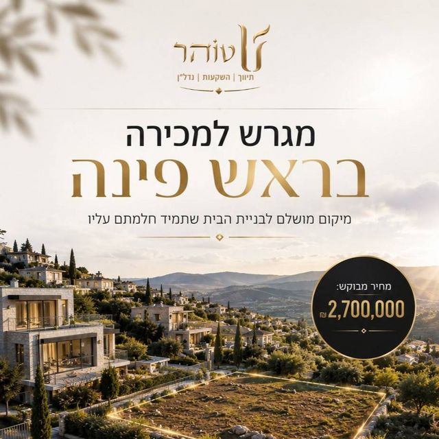 מגרשים, ראש פינה