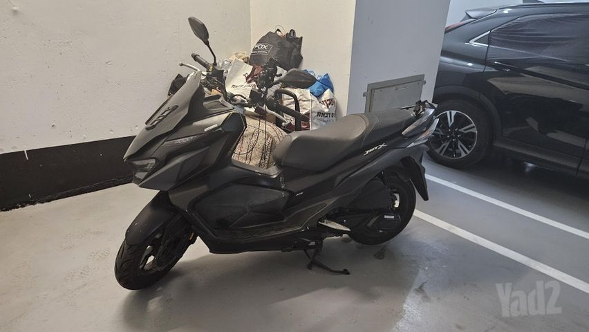 מודעת רכב סאן יאנג ג'ט איקס 125