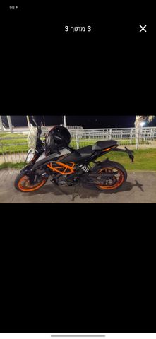 מודעת רכב KTM Naked Duke 390